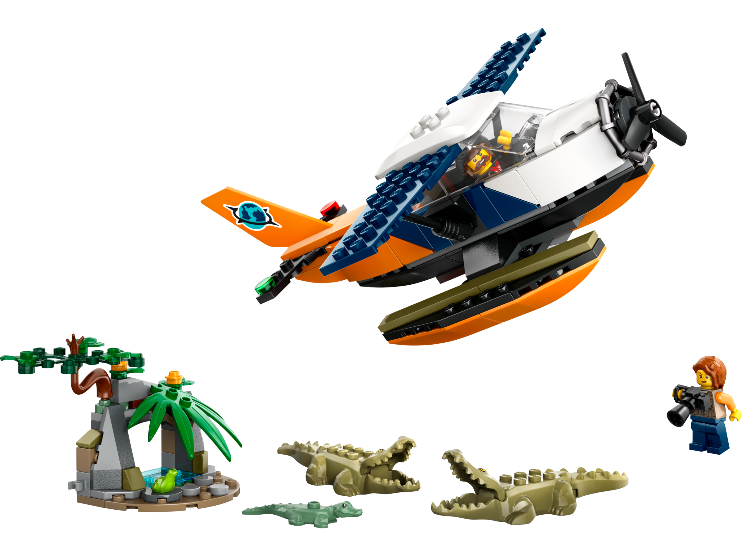 Lego City Jungle Exploration Water Plane 60425