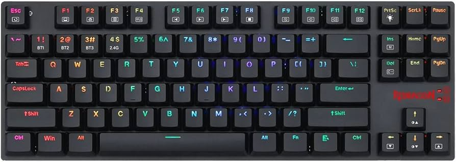 Keyboard Redragon Aps TKL K607 RGB , Mechanical