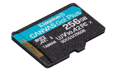 Card MicroSDXC 256GB Kingston Canvas Go! Plus - Albagame