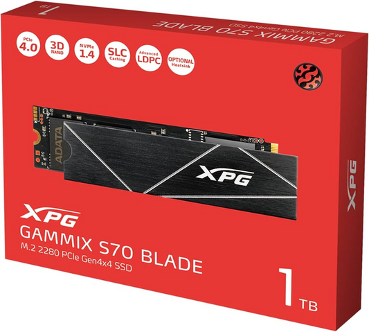 SSD 1TB XPG GAMMIX S70 Blade , M.2 NVMe PCIe Gen4