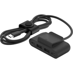 HUB USB-C  Belkin BoostUp Charge 4 Port USB Power Extender Up to 30W Black