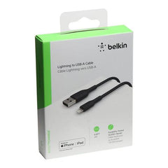 Cable USB-A to Lightning Belkin BoostCharge Braided Black