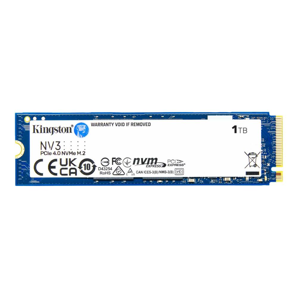 SSD 1TB Kingston NV3 NVMe PCIe M.2 Gen4 - Albagame