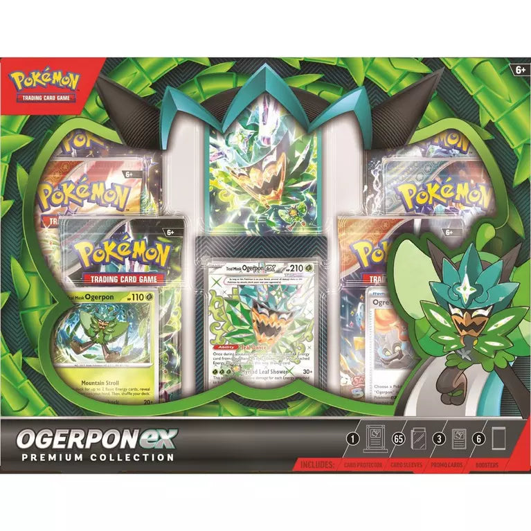 Card Pokémon Collezione Premium Ogerpon EX