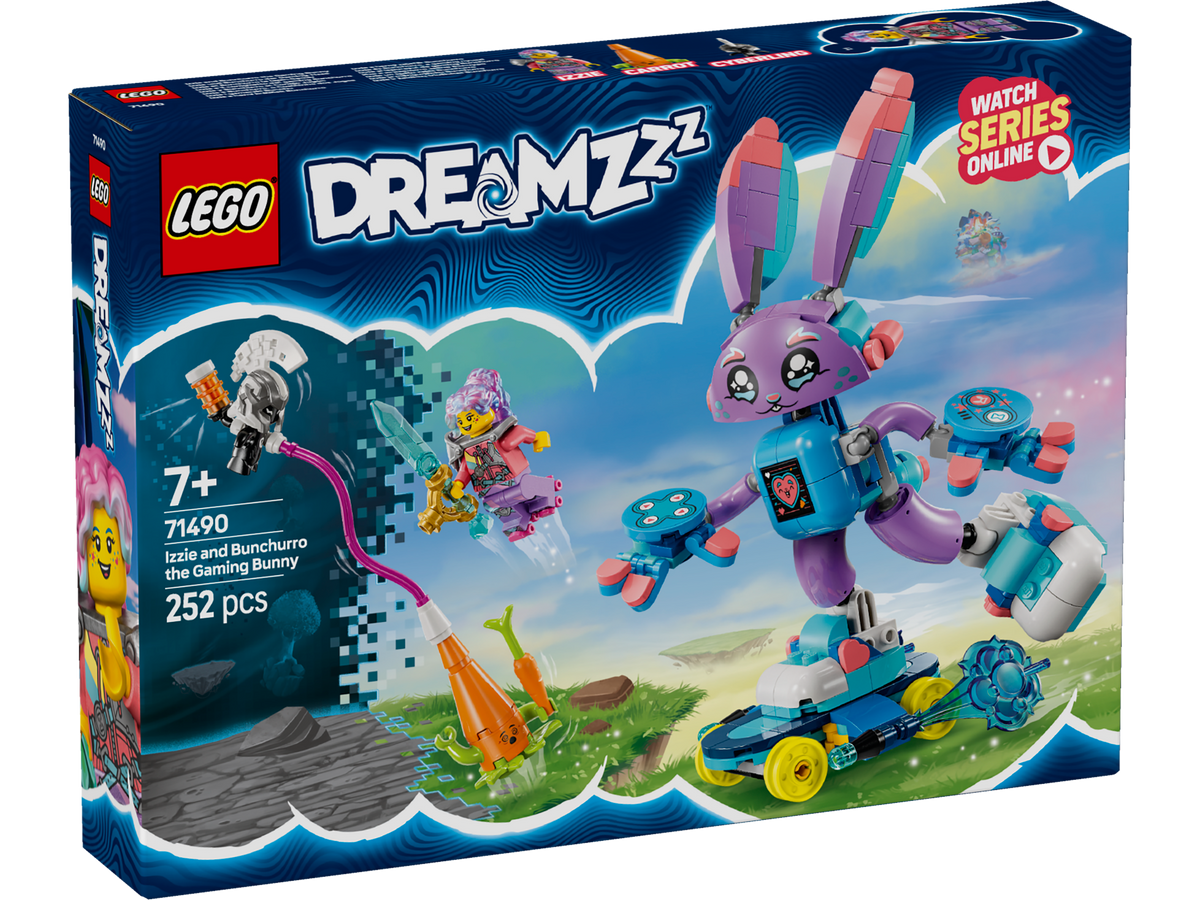 Lego Dreamzzz Izzie and Bunchurro the Gaming Bunny 71490