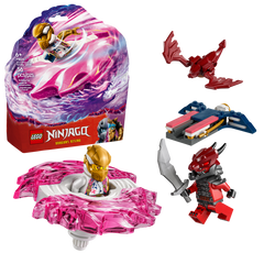 Lego Ninjago Sora's Dragon Spinjitzu Spinner 71824