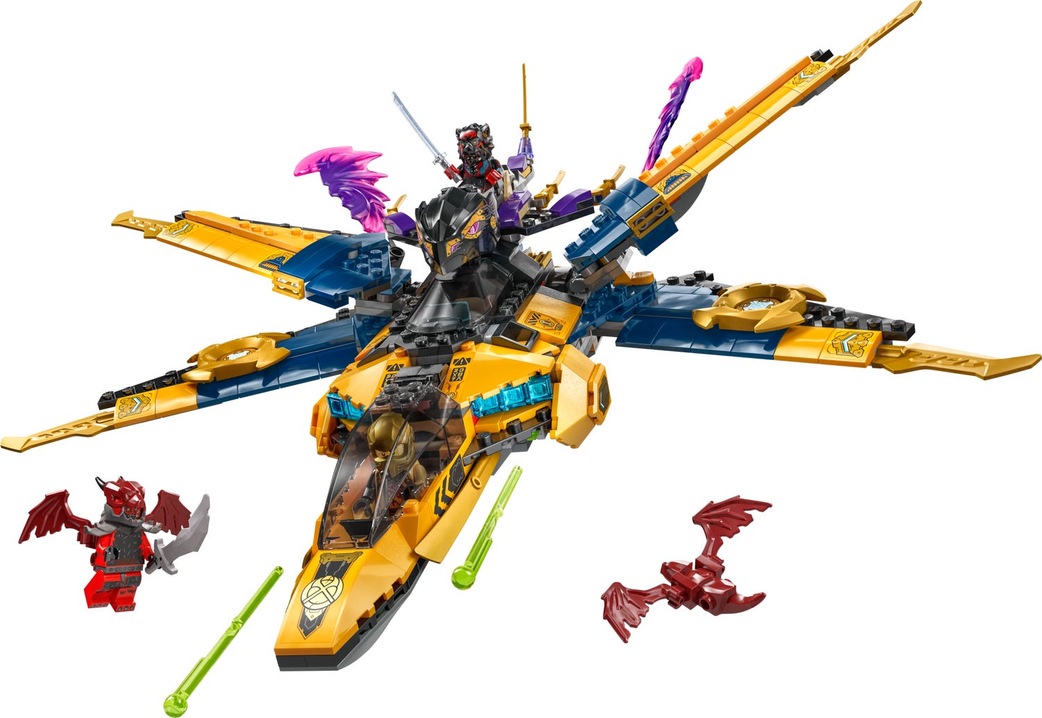 Lego Ninjago Ras and Arin's Super Storm Jet 71833