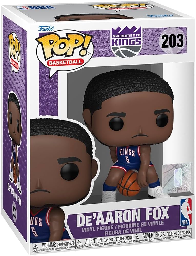 Figure Funko Pop! Basketball 203: De'Aaron Fox