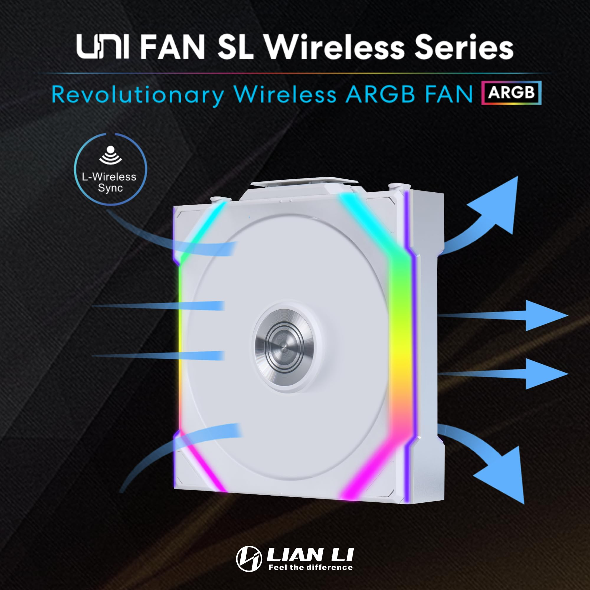 Fan Lian LI UniFan SL Wireless ARGB  White