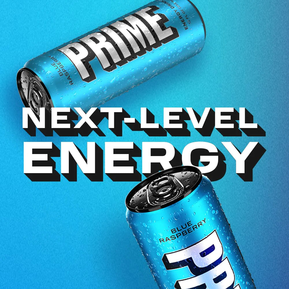 Prime Energy Drink Blue Raspberry 330ML - Albagame