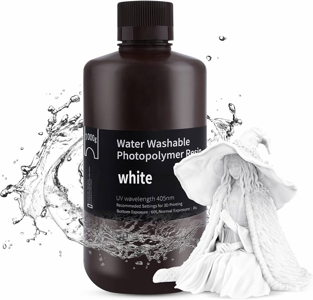 Resin Elegoo Water Washable White 1Kg