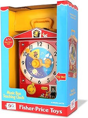 Fisher Price Music Box Teaching Clock - Albagame