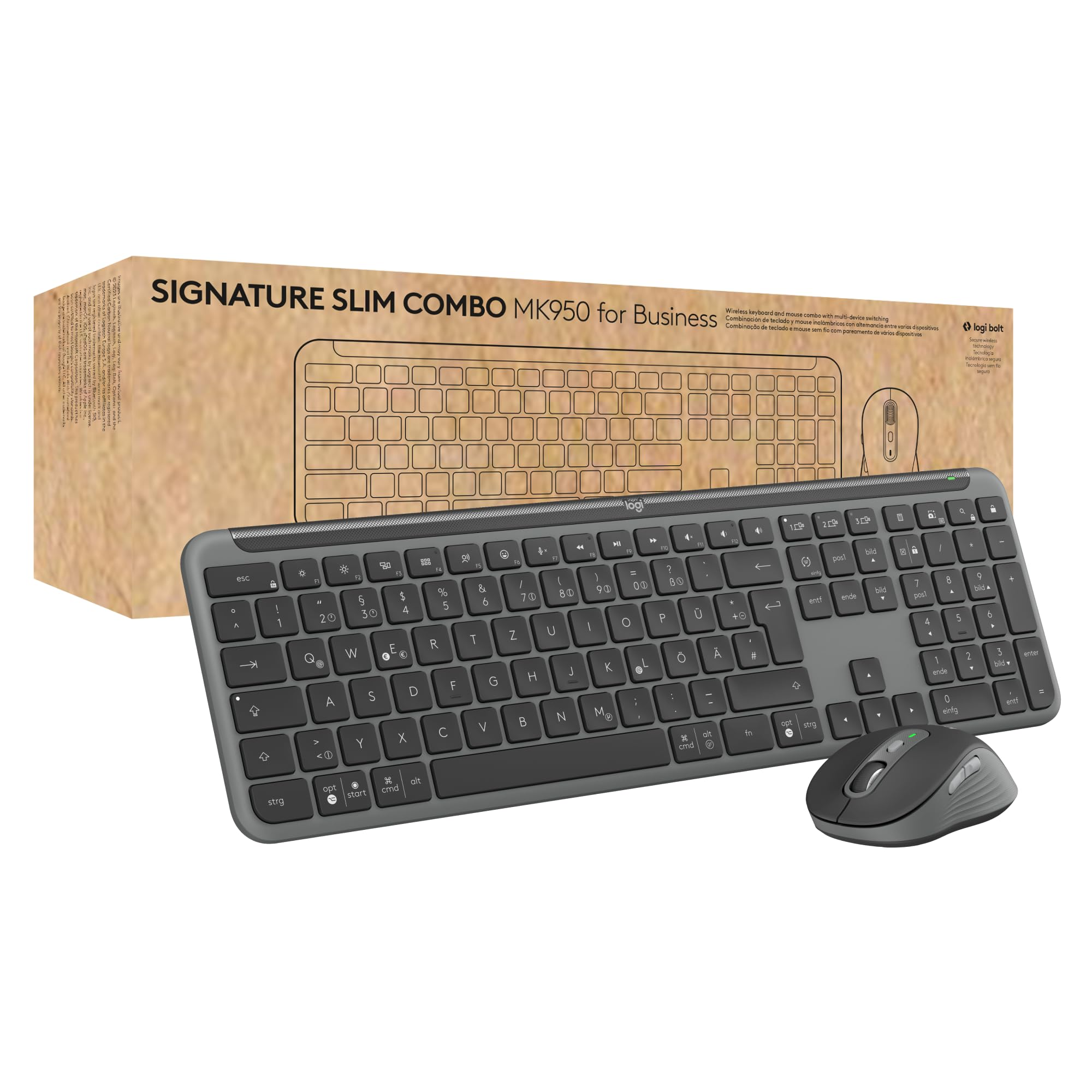 Bundle Logitech Signature Slim Combo MK950 for Business - Albagame