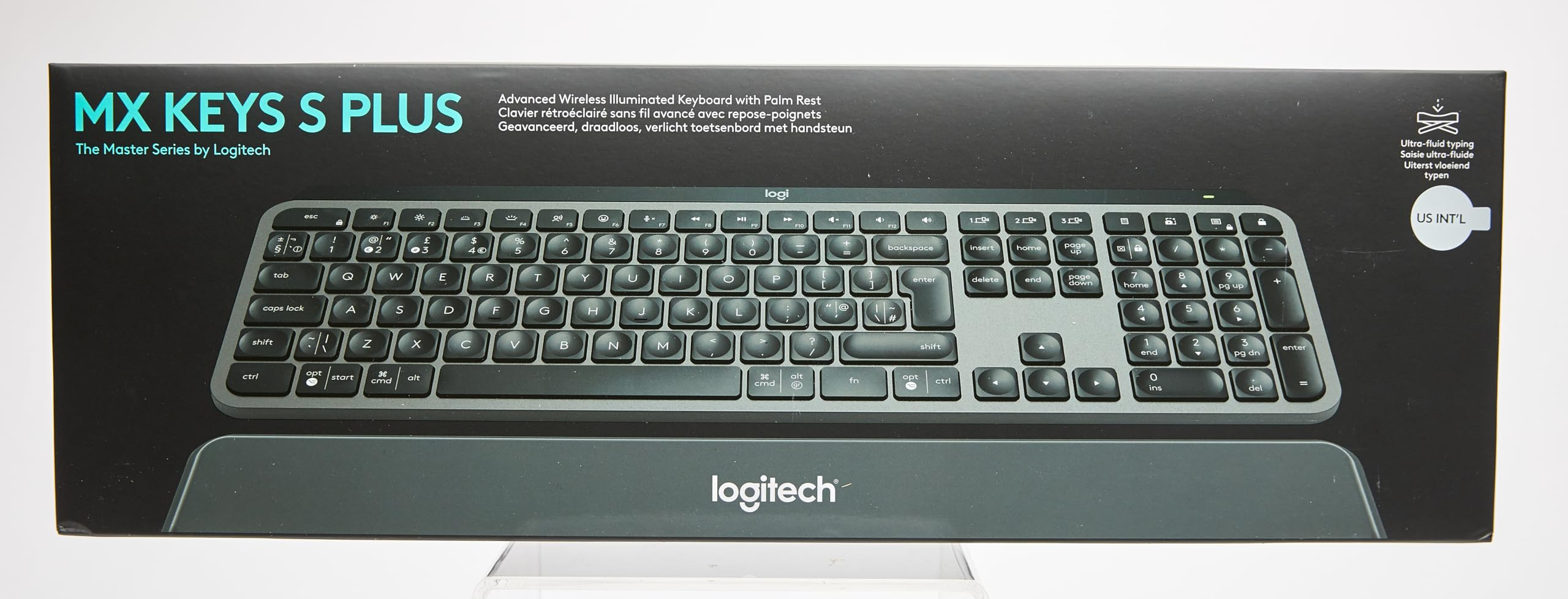 Keyboard Logitech MX Keys S  with Palm Rest - Albagame