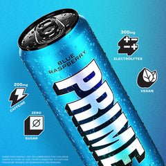 Prime Energy Drink Blue Raspberry 330ML - Albagame