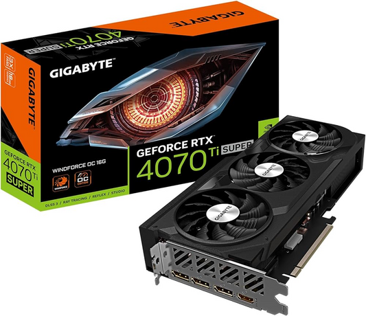 GPU Gigabyte WINDFORCE OC GeForce RTX 4070 Ti SUPER 16GB GDDR6X