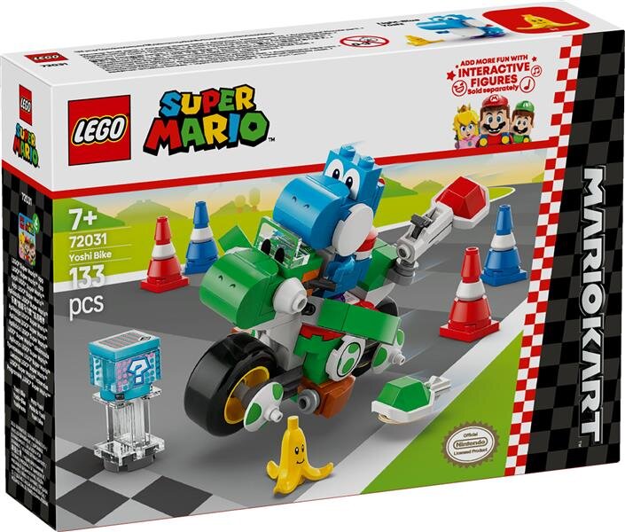 Lego Super Mario Mario Kart Yoshi Bike 72031