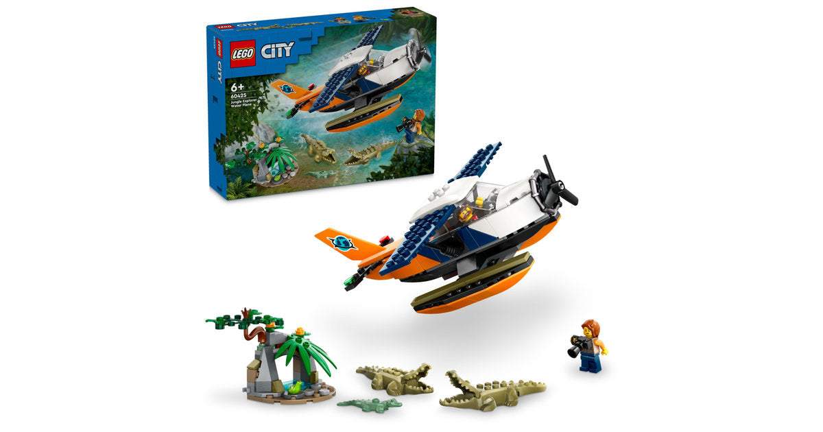 Lego City Jungle Exploration Water Plane 60425