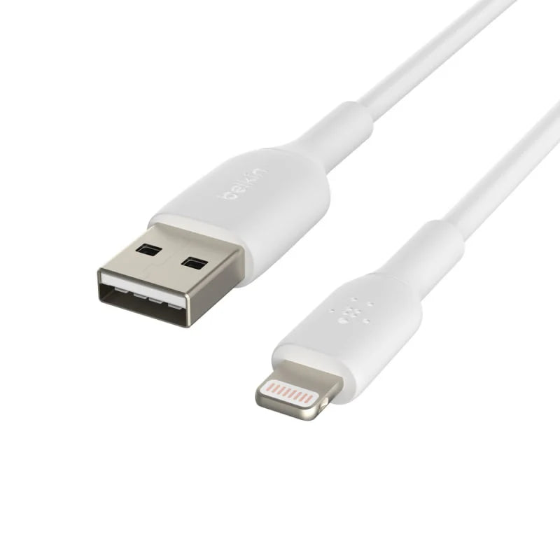 Cable USB-A to Lightning Belkin BoostCharge White