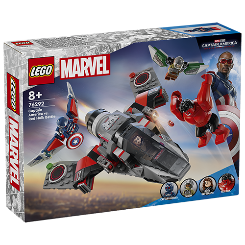 Lego Marvel Captain America VS Red Hulk Duel 76292