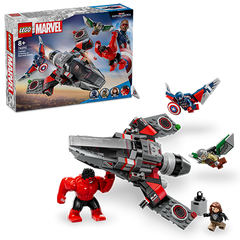 Lego Marvel Captain America VS Red Hulk Duel 76292