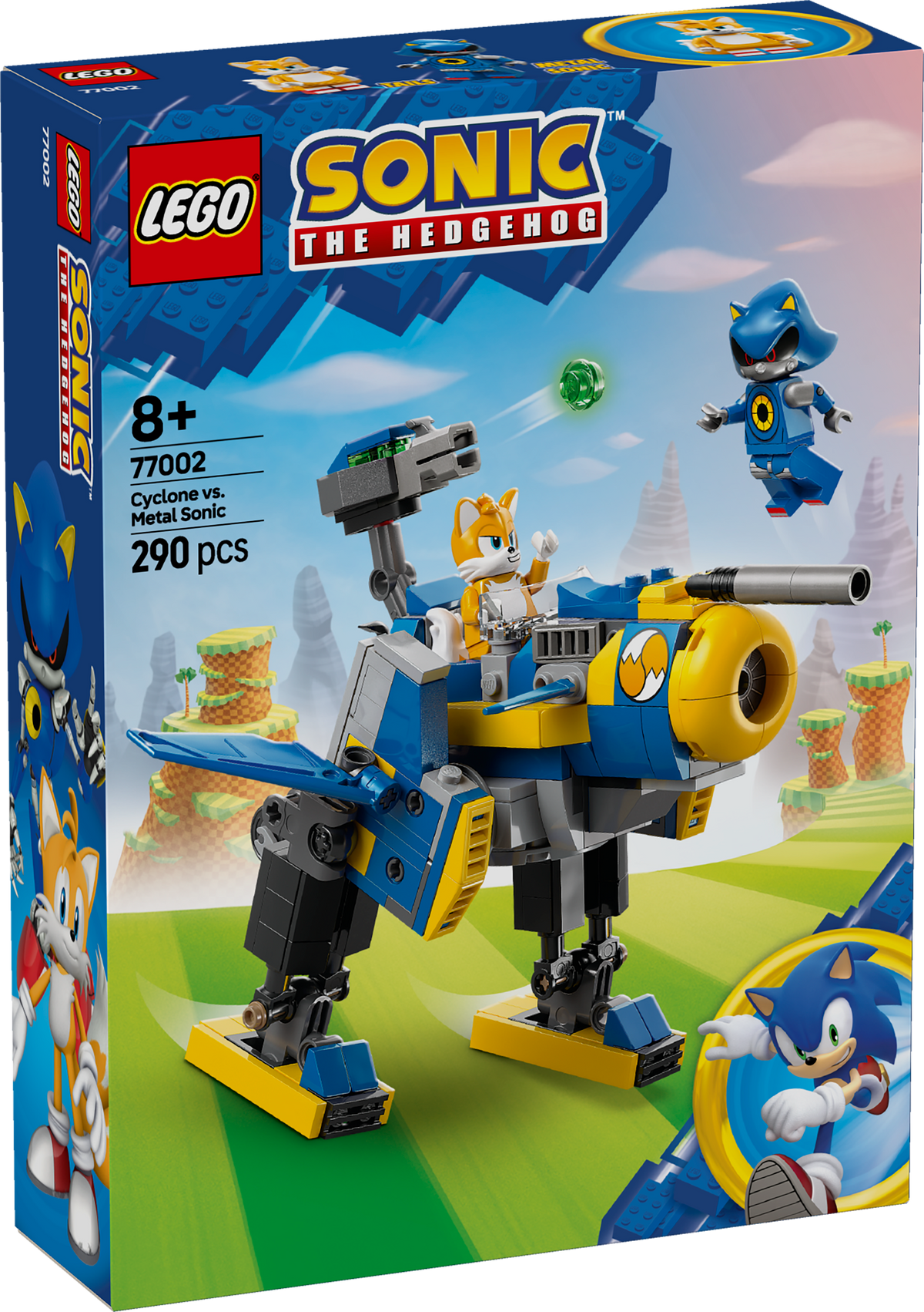 Lego Sonic the Hedgehog Cyclone vs Metal Sonic