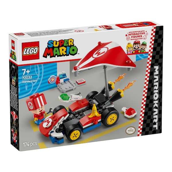 Lego Super Mario Mario Kart Standard Kart 72032