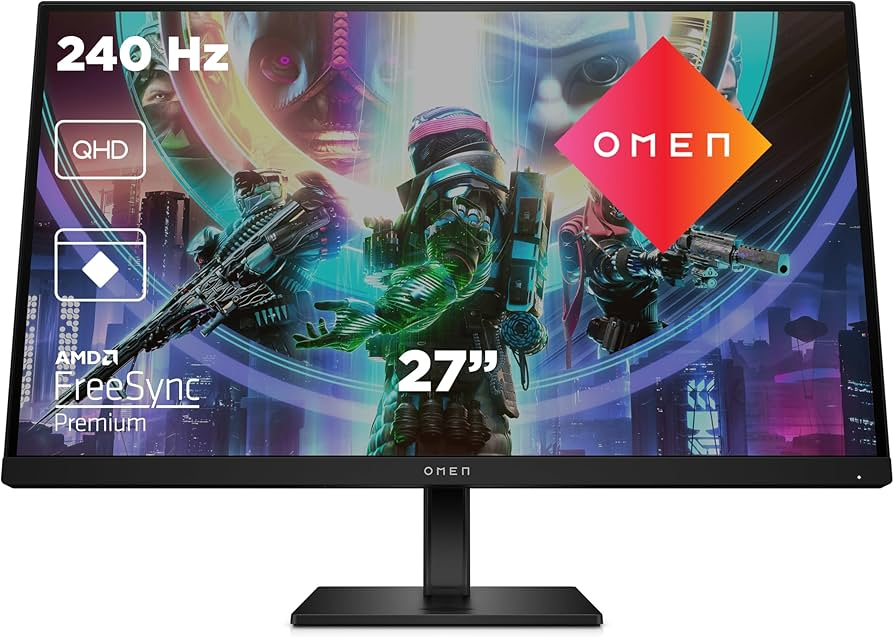 Monitor 27" HP OMEN , QHD IPS 240Hz 1ms - Albagame