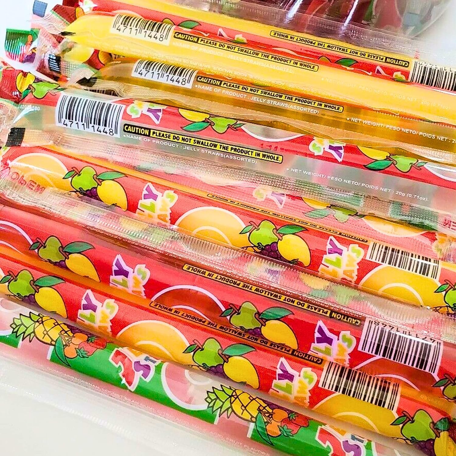 Candy Jelly Straws 300g