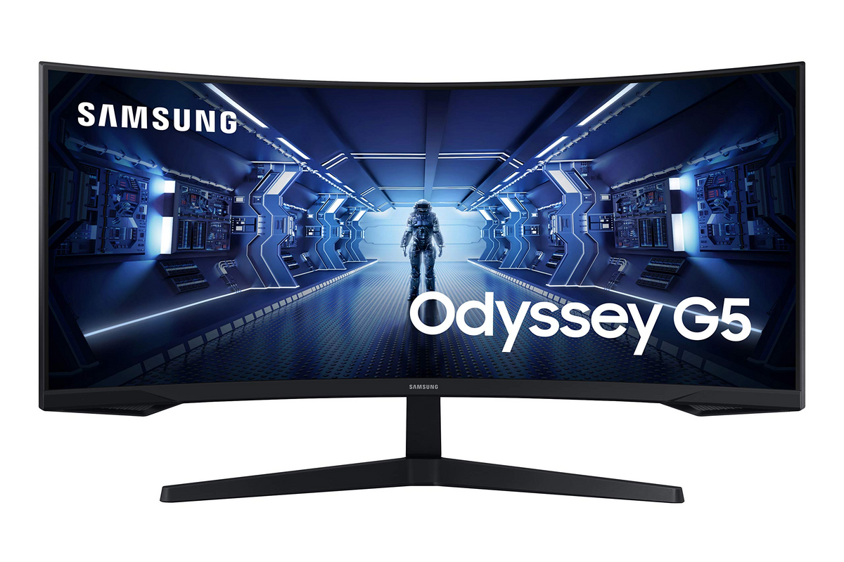 Monitor 34" Samsung Odyssey G5 , Curved 1000R , UWAHD 3440x1440p 165Hz 1ms