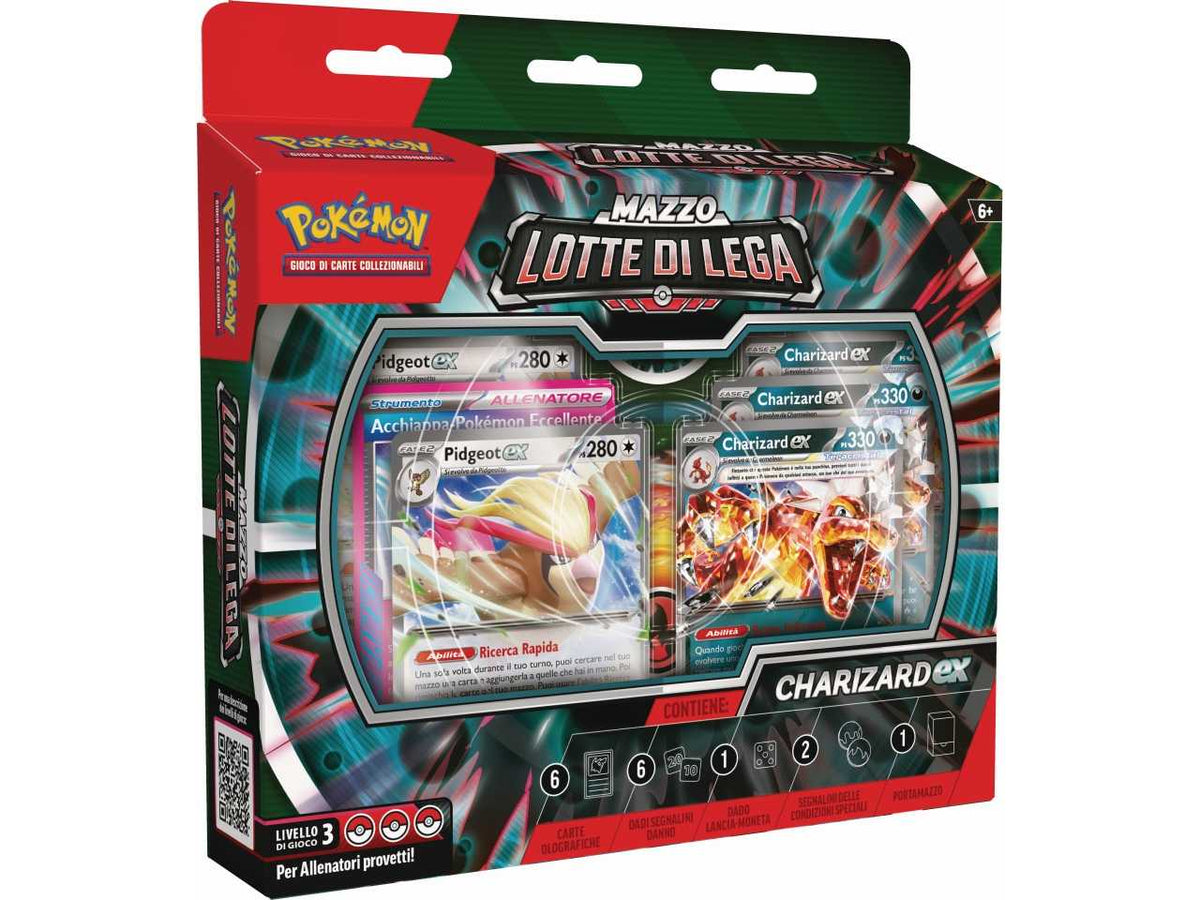 Card Pokémon Mazzo Lotte di Lega Charizard EX