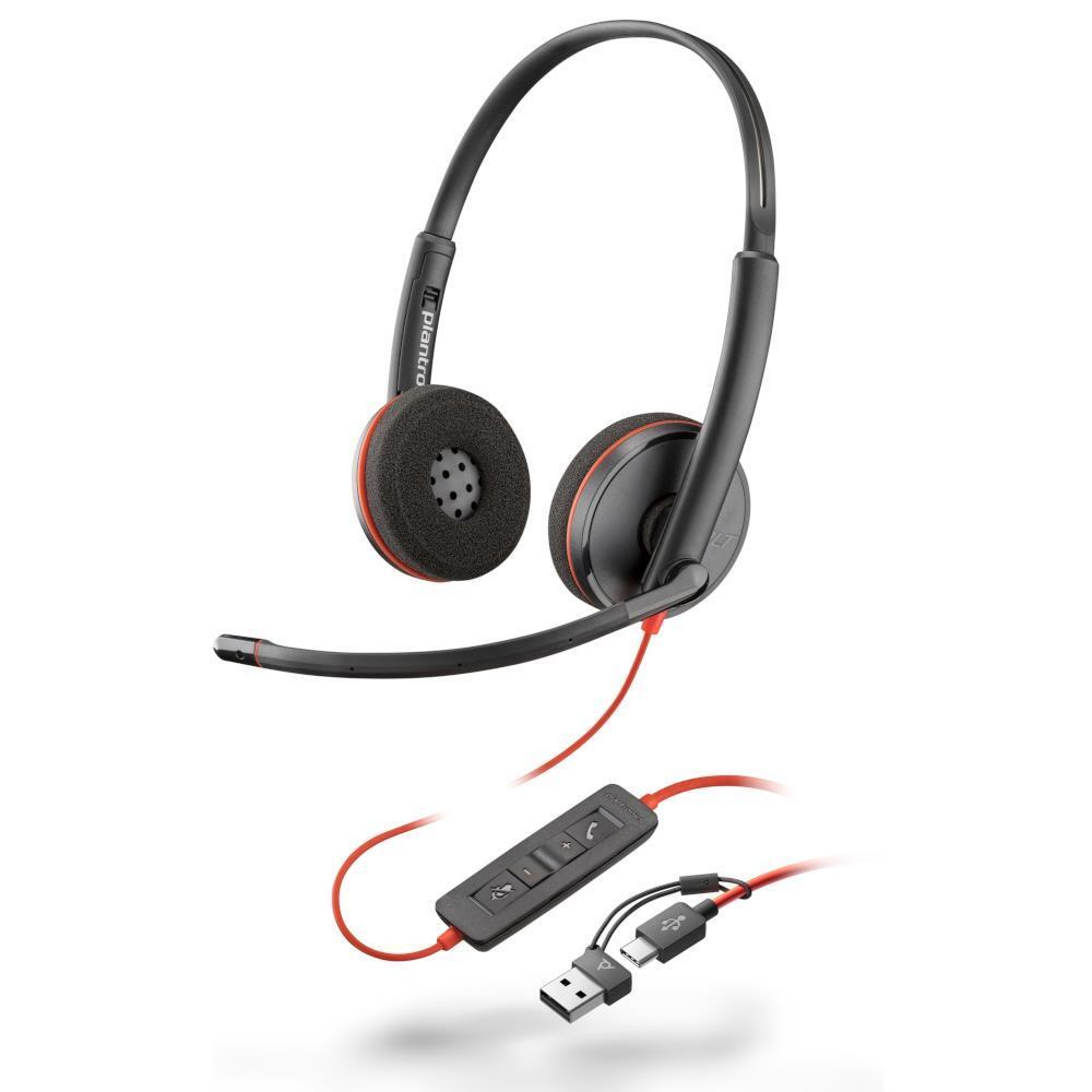 Headset Poly Plantronics Blackwire 3220 - Albagame