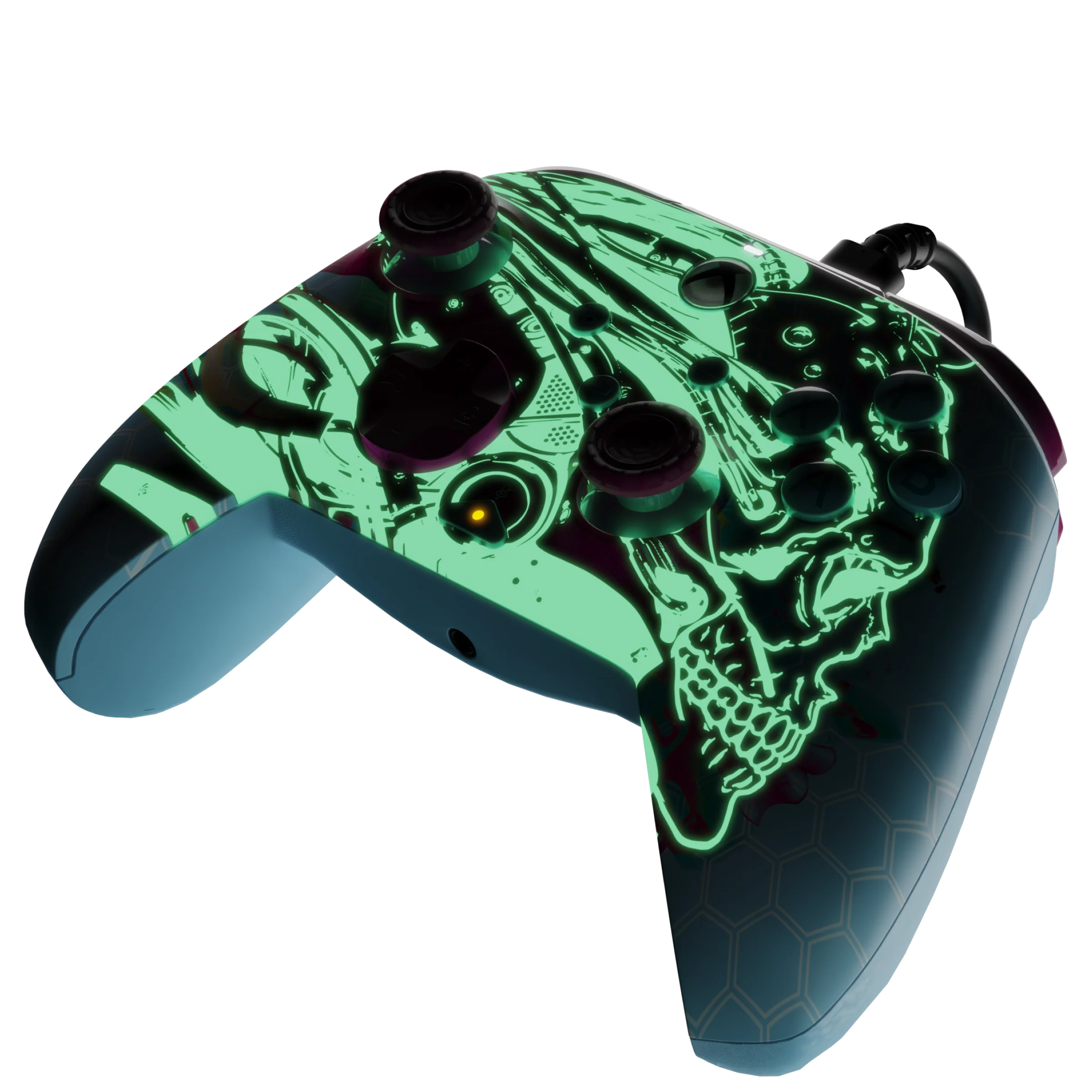 Controller Rematch PDP Xbox Wired  Android Dreams Glow In The Dark