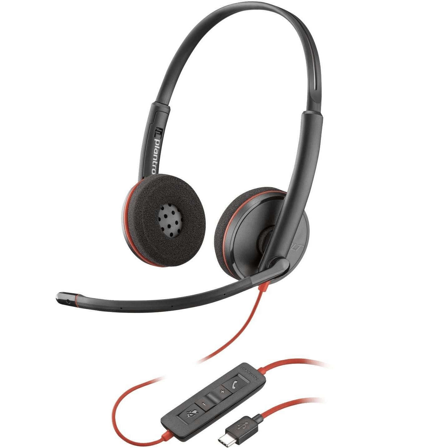 Headset Poly Plantronics Blackwire 3220 - Albagame