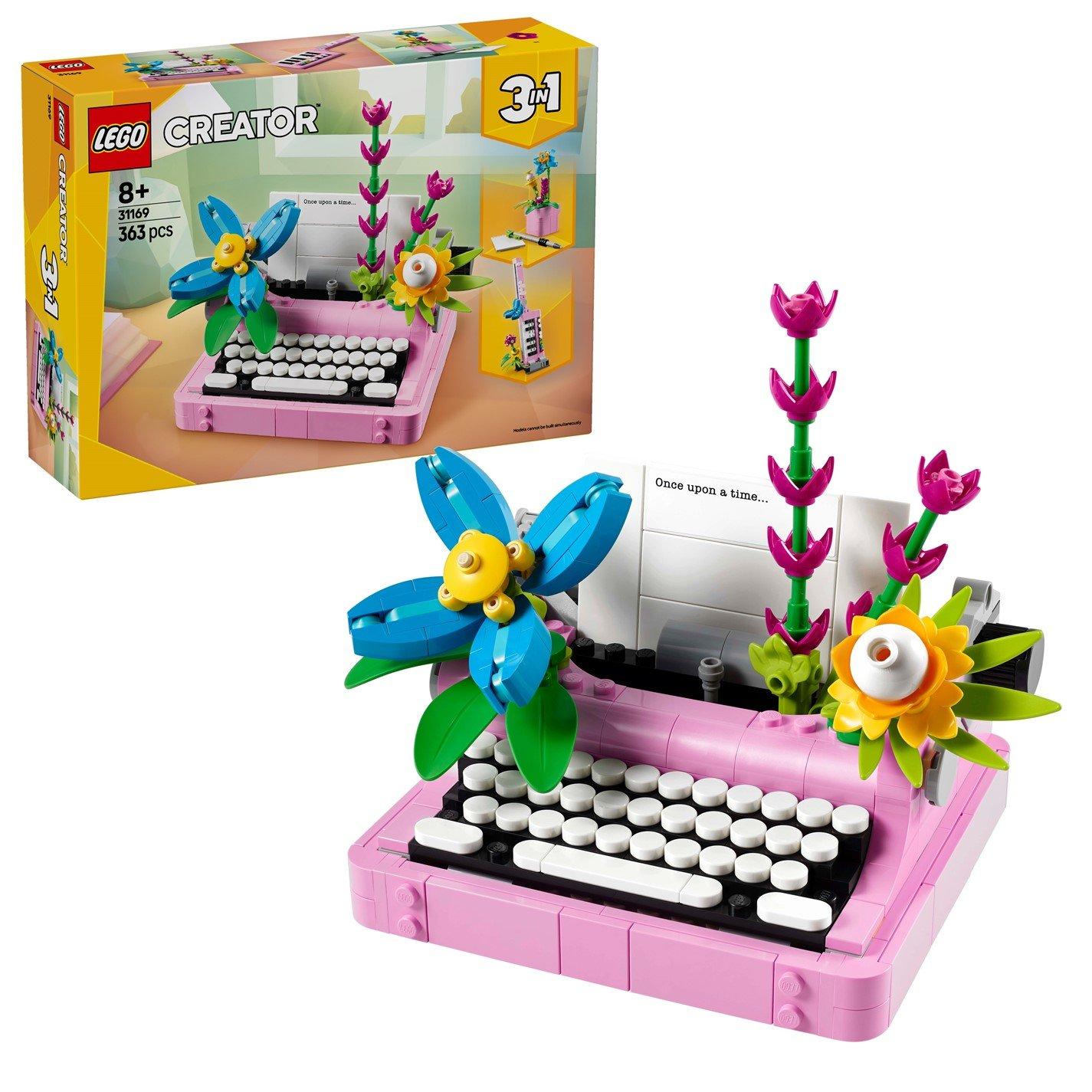 Lego Creator Typewriter with Flowers 31169