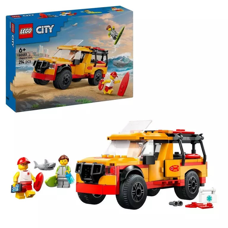 Lego City Lifeguard Beach Rescue Truck 60453