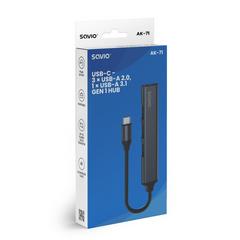 Adapter USB-C Savio - Albagame