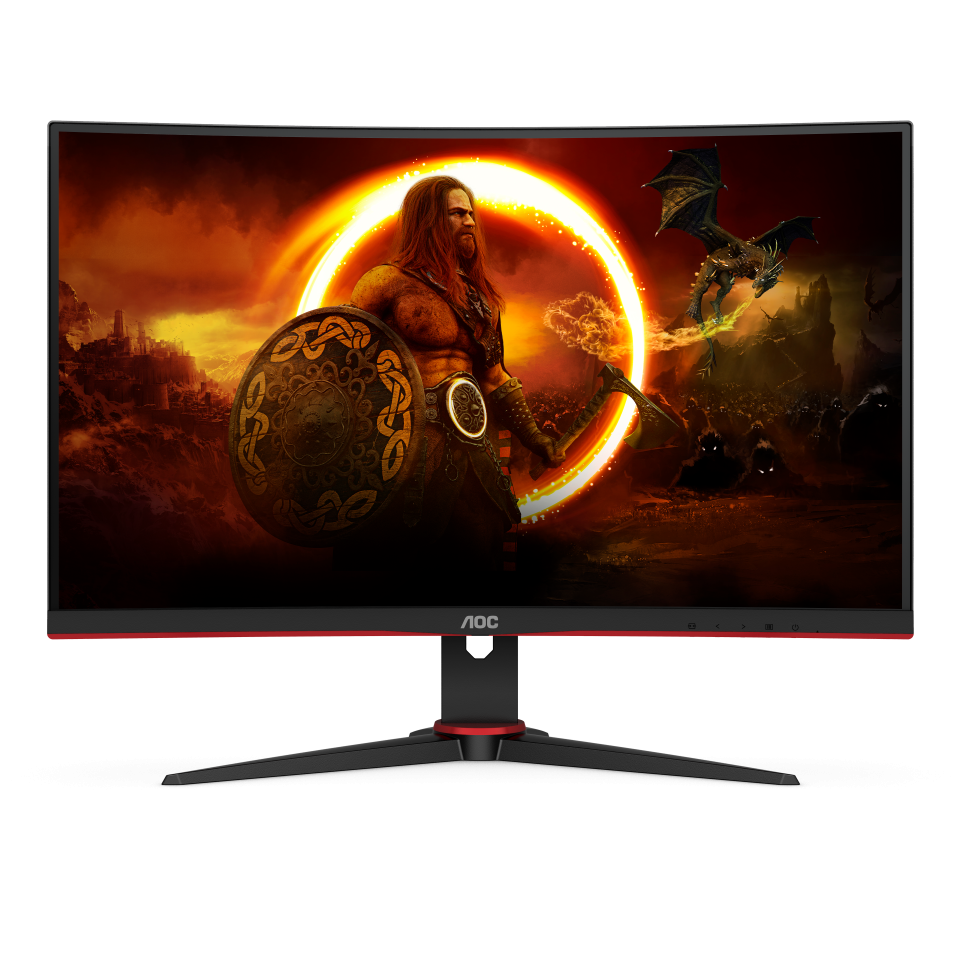 Monitor 27" AOC Gaming Curved FHD 240Hz 1ms - Albagame