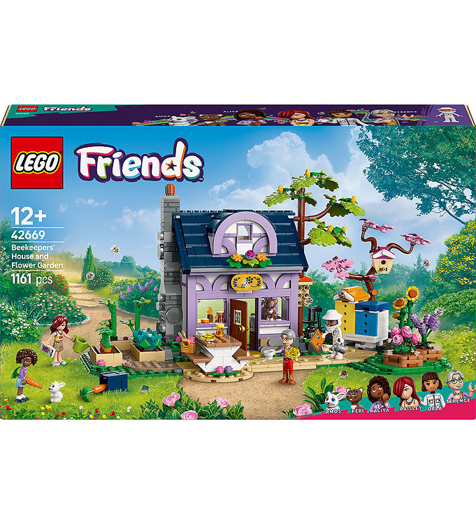 Lego Friends Beekeepers House and Flower Garden 42669