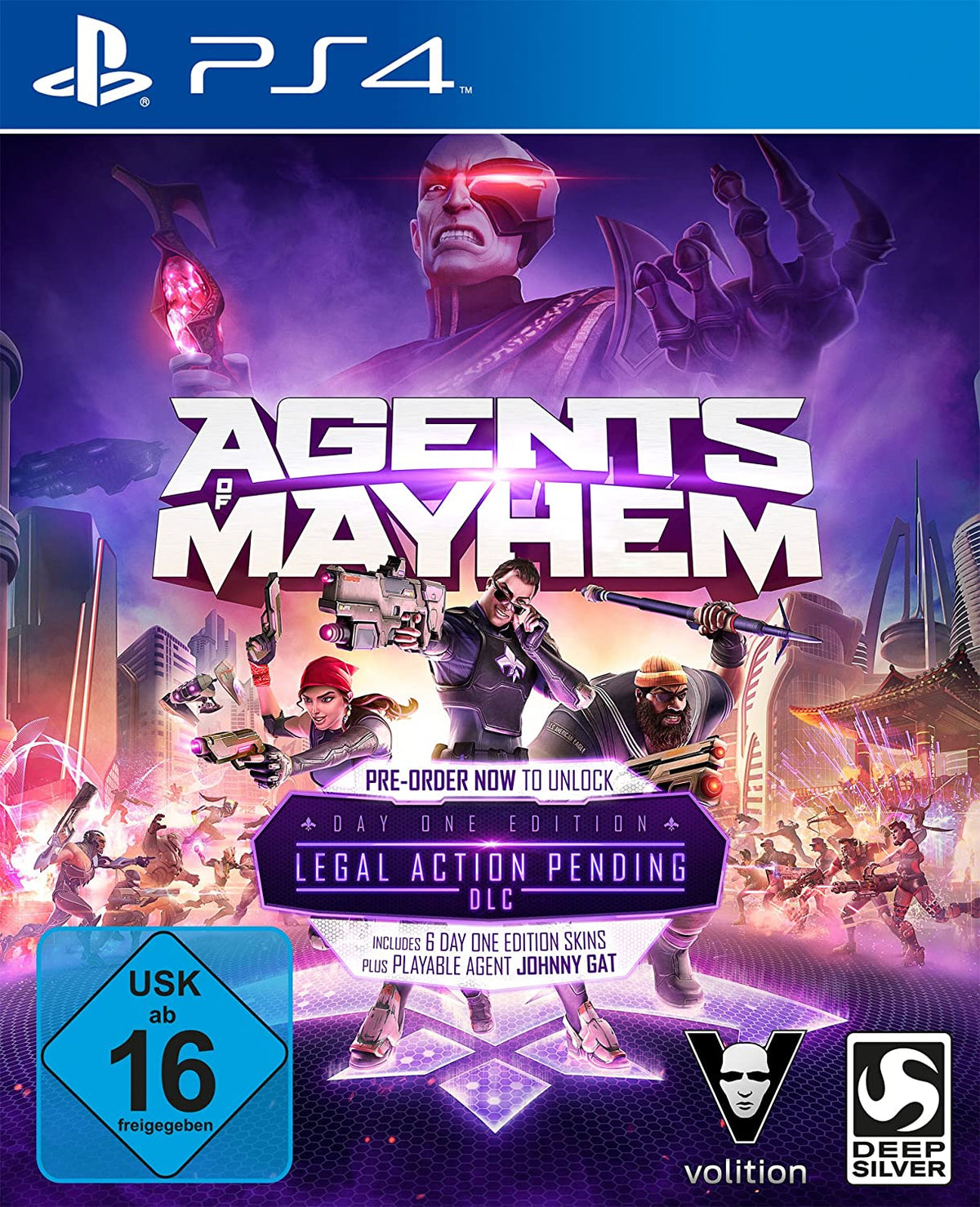 U-PS4 Agents Of Mayhem