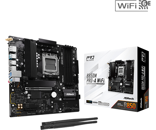 Motherboard Asrock B850M Pro-A WiFi