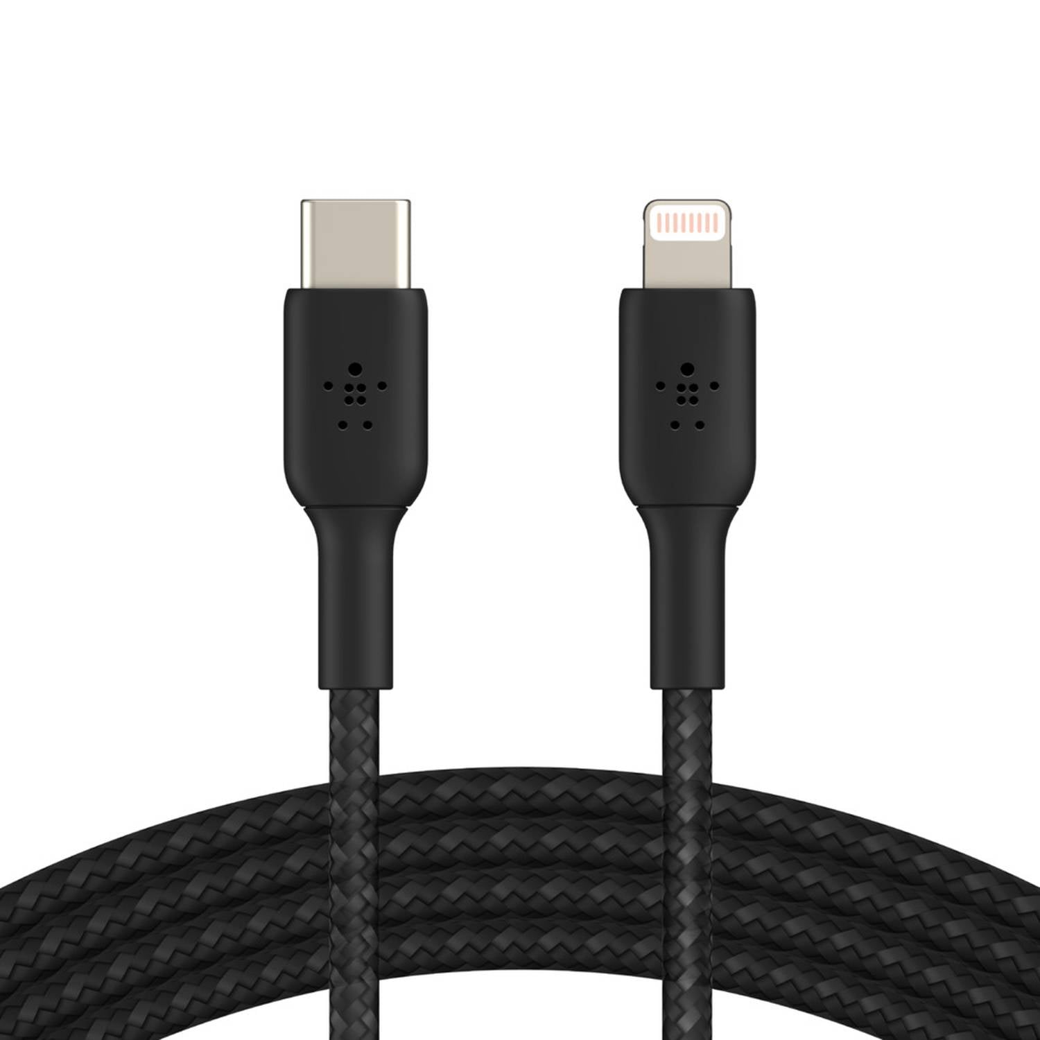 Cable USB-C to Lightning Belkin BoostCharge Braided Black