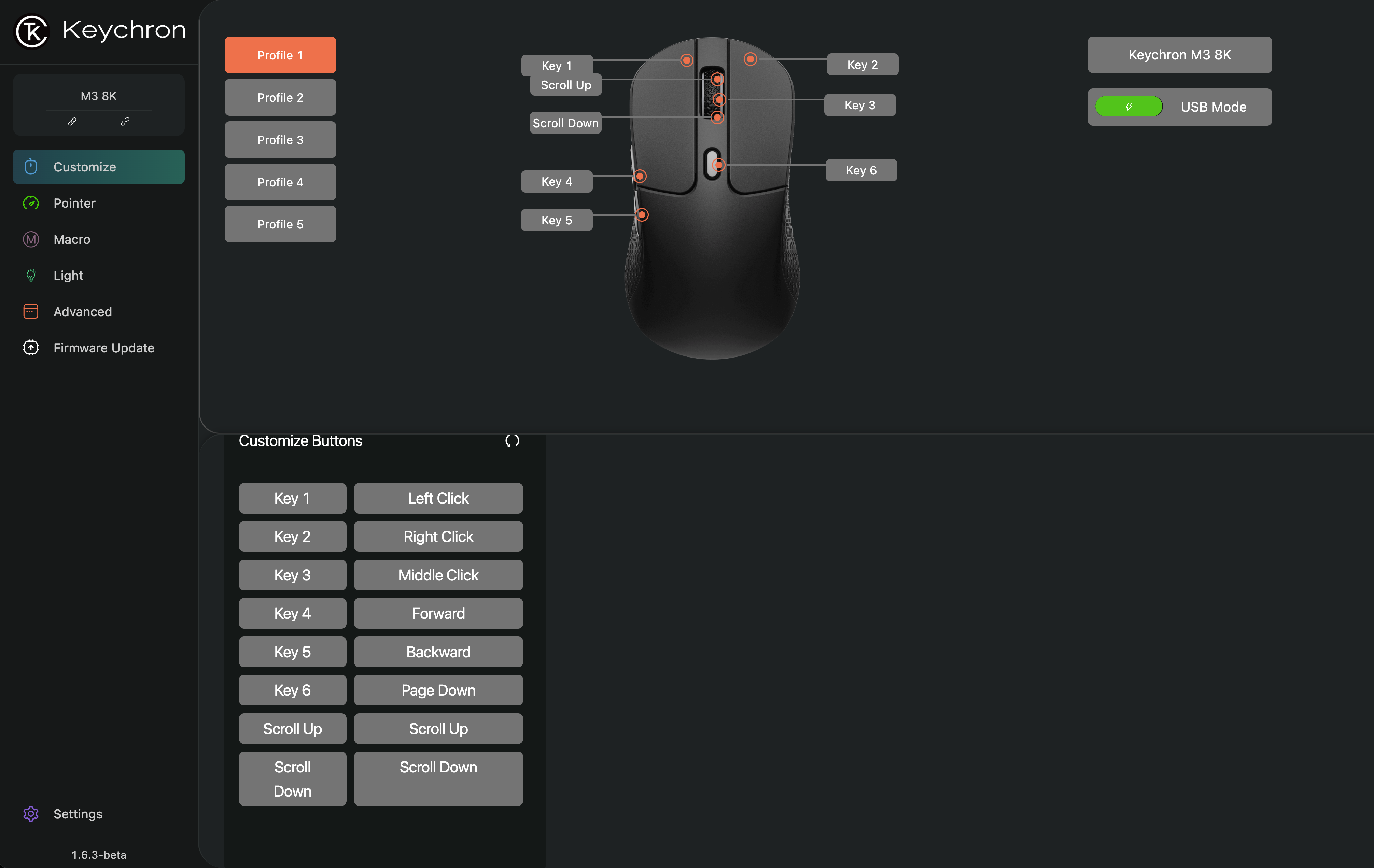 Mouse Keychron M3