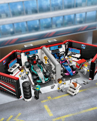 Lego City Formula 1 Garage & Mercedes-AMG and Alpine Race Cars 60444