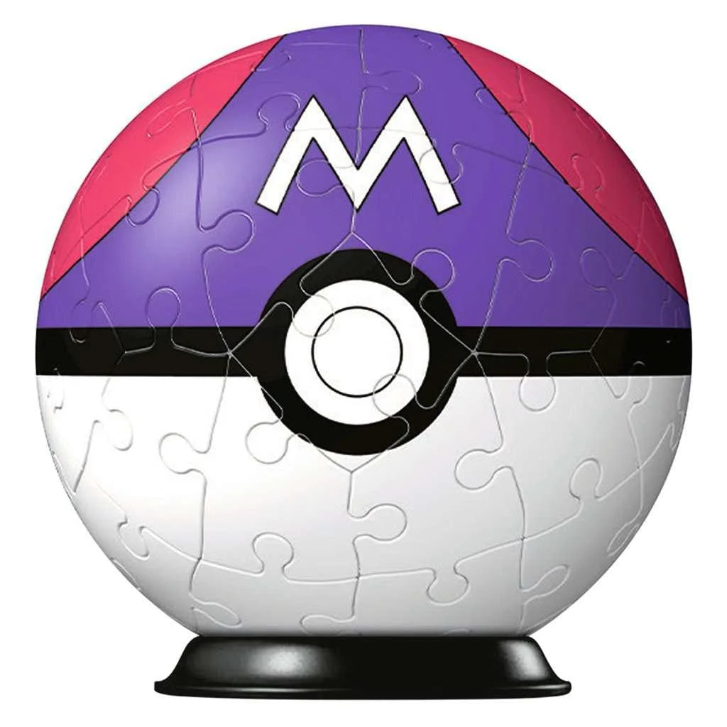 Puzzle Ravensburger 3D Pokémon Pokéballs Master Ball 55pcs - Albagame