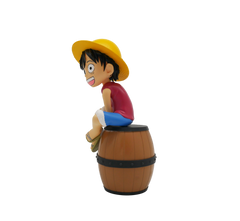 Figure One Piece Luffy on Barrel