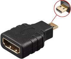 Adapter SAVIO  HDMI (female) to MicroHDMI (male) - Albagame