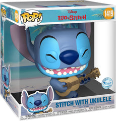 Figure Funko Pop! Disney 1419: Lilo & Stitch Stitch With Ukulele