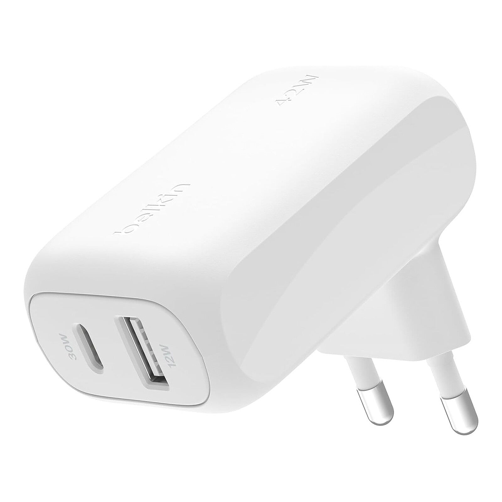 Charger Belkin Dual USB-C 1x Up to 20W White