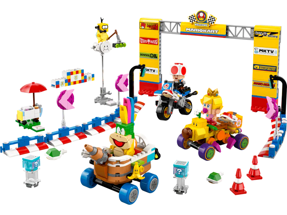 Lego Super Mario Baby Peach & Grand Prix Set 72036